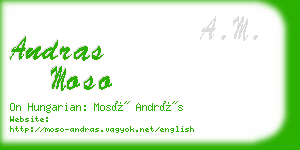 andras moso business card